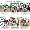 Dog Toys Soccer Ball with Interactive Pulling Tabs, Dog Toys