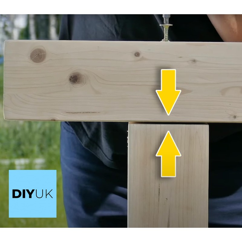 10 x 100mm Wood Screws Timber TORX Wafer Head for