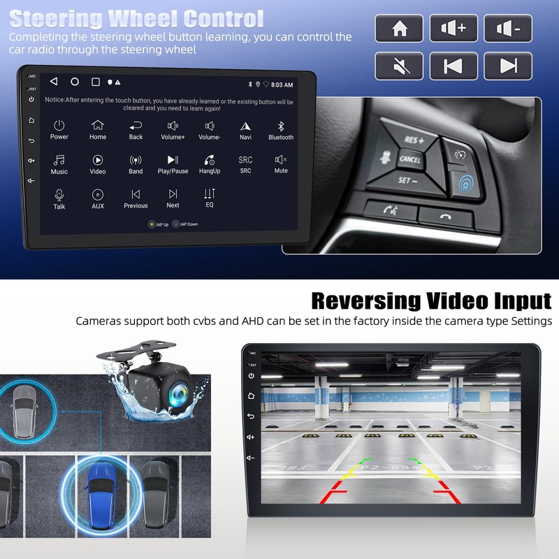 [2G+64G] Android 15 Car Stereo for Honda CRV 2002-2006 with