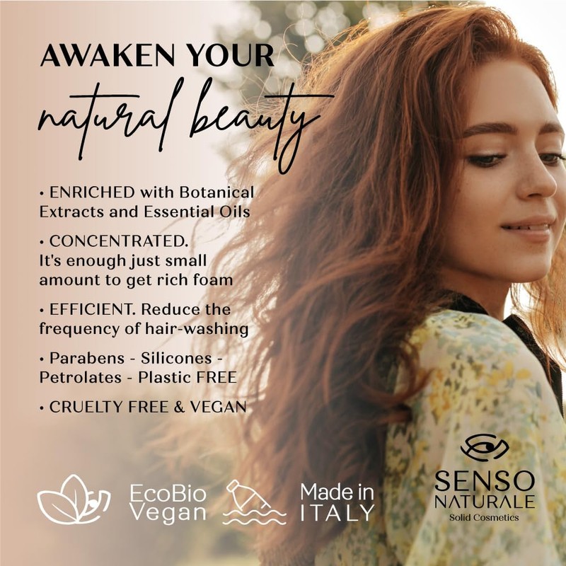 Senso Naturale Shampoo and Conditioner Firm Illuminating and Brightening Balancer