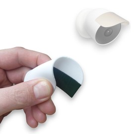 Generic Universal fit Flexible TPU Wifi Camera Hood Rain Cover Compatible with Round Cameras