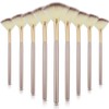 9 Pieces Facial Brushes Fan Mask Brushes, Soft Facial Applicator