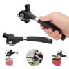 Walfront 2 Set Manual Can Opener Stainless Steel Safety Handheld