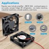 Wathai DC 12V Cooler Case Fan 70mm x 70mm x