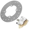 Caltric Rear Brake Disc Rotor W/ Caliper For Can-Am Outlander