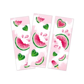 Party Bag Children's Birthday 12 Bookmarks Watermelon Girls Party Favours for Girls' Birthday Party