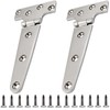 316 Stainless Steel T Hinges Marine Grade 6'' x 3"