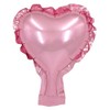 50 pcs 5inch Pink Heart Shape Foil Mylar Balloons for