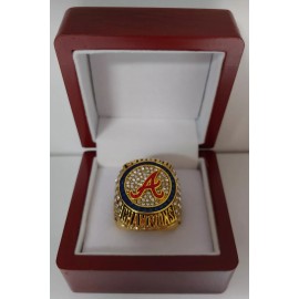 Freddie Freeman - 2021 Atlanta Braves World Series Ring With Wooden Display Box