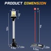 AMBIPASION 12 Inches Bimini Light for Pontoon Boat, Pontoon Navigation