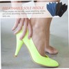 PACKOVE 4 Pairs Womens High Heel Insoles Thick Cotton Foot