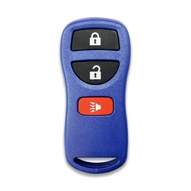 BestKeys 3 Button Keyless Remote Car Key Fob Replacement for Nissan with FCC ID: KBRASTU15, CWTWB1U415, CWTWB1U733, CWTWB1U821 Blue (1)