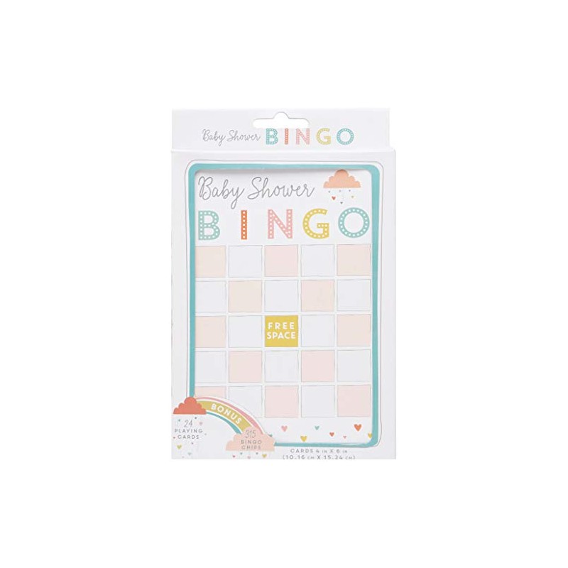 C.R. Gibson Baby Shower Bingo Game Activity, 24pc.