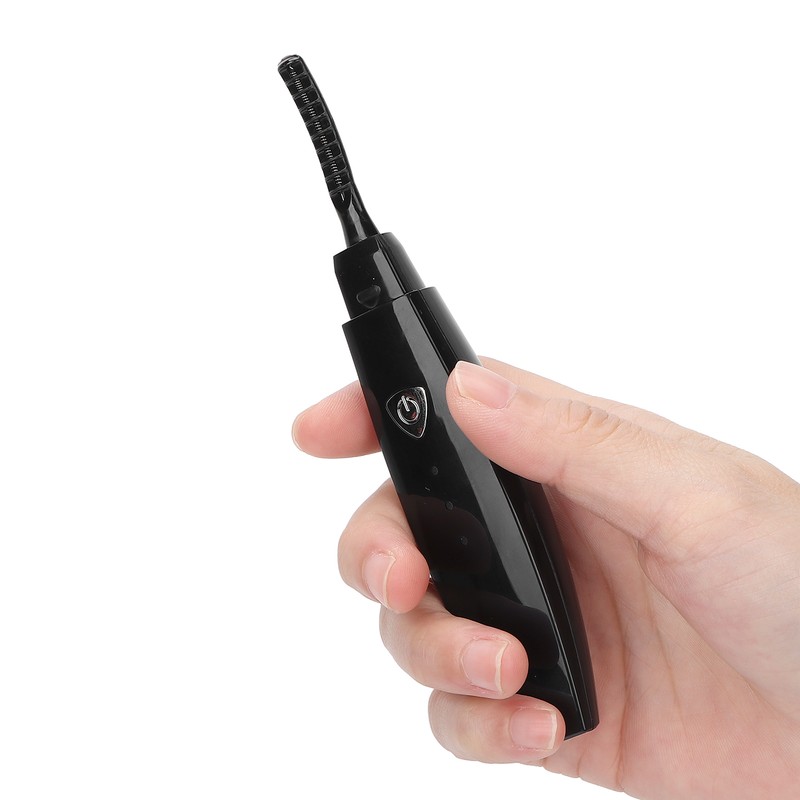 Heated Eyelash Curler USB Rechargeable Electric Lash Curling Tool for