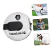Kisangel 3pcs Golf Score Counter Clip Lightweight Portable Golfing Device