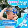Vvinca Swimming Goggles with Nose Clip, Waterproof, for Children 3-15