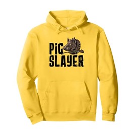 Pig Slayer Wild Pig Wild Boar Pig Wild Hog Hunting Pullover Hoodie