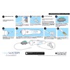 PureWater Filters Inline Water Filter Kit for Ice Makers