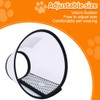 ZXUPOI 1 Collar for Pets Plastic Elizabethan Plastic Elizabethan Collar