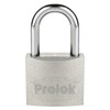 Prolok P22L38 Candado de acero largo 38 mm, llave estándar,