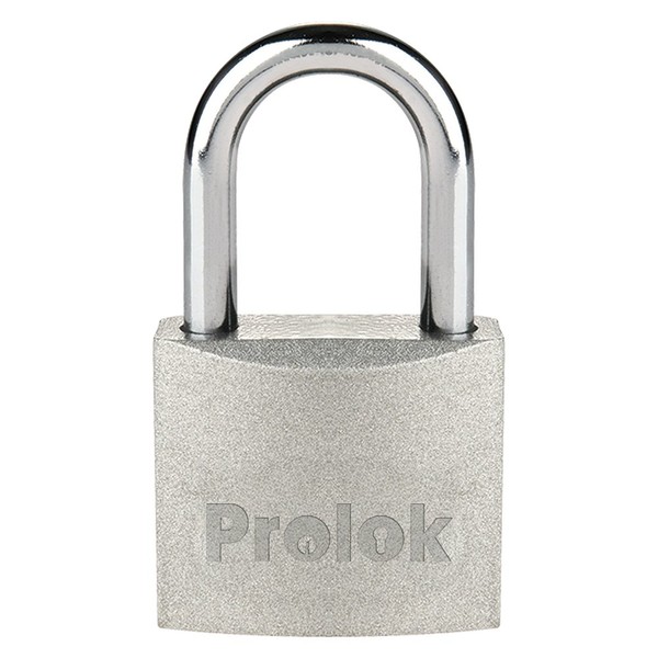 Prolok P22L38 Candado de acero largo 38 mm, llave estándar,
