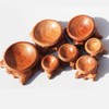 Wooden Crystal Ball Base, Solid Wood Base for Crystal Balls,