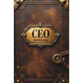 Ceo notebook: lined journal for men women coworker