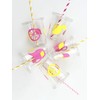 Pink Lemonade Party Cups Set of 12 Disposable for Lemon