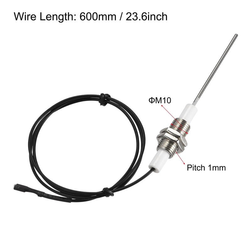 sourcing map Pack of 3 Ignition Cable Gas Grill Ignition