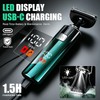 Back Shaver for Men, LED Display 5 in 1 Body