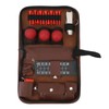 6 in 1 Golf Accessory Bag PU Leather with Tees