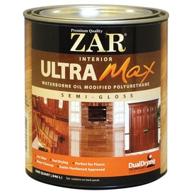 ZAR Ultra Max Semi-Gloss Clear Polyurethane 1 qt.
