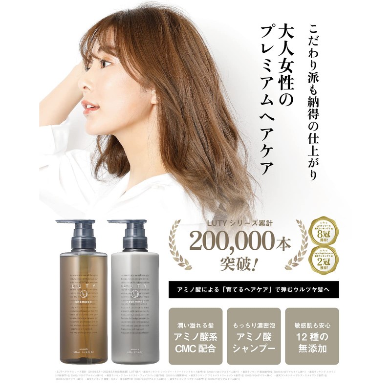 LUTY Rooty Treatment, Beauty Salon Exclusive Product, Rinse Out, Damage