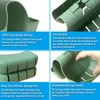 VPASION Sponge Holder for Kitchen Sink, Silicone Sink Saddle Caddy