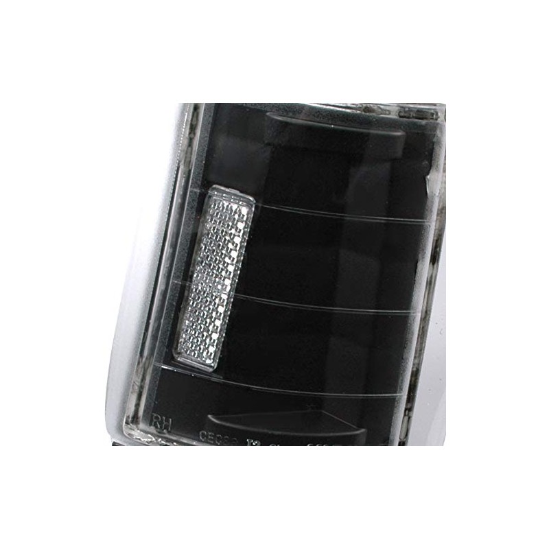 Spec-D Tuning Black Housing Clear Lens 4 PC Corner Lights