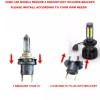 CHUSYYRAY 2PC H7 LED Headlight Bulbs For Yamaha YZF-R6 2003-15
