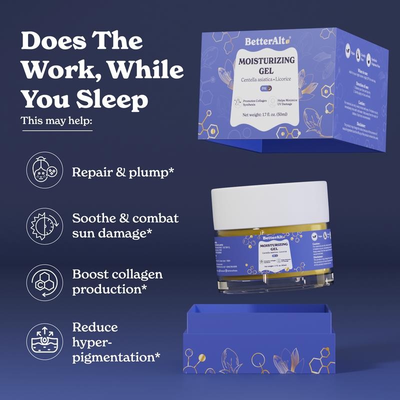 BetterAlt Moisturizing Gel | AM and PM | 50 ml:_AM
