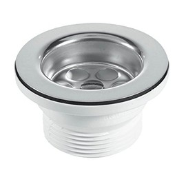 McAlpine BSW10PC Centre Pin Bath Waste, White