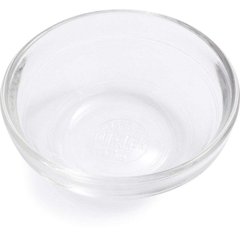 Duralex LYS Glass Stacking Bowls for Kitchen, Serving - 7.5cm