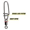 Gamakatsu Hyper S-Snap with H-Swivel - 4 Fishing Swivels with