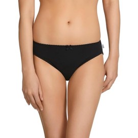 HESTIA Women's Heroes Hi-Cut Brief, Black, 18