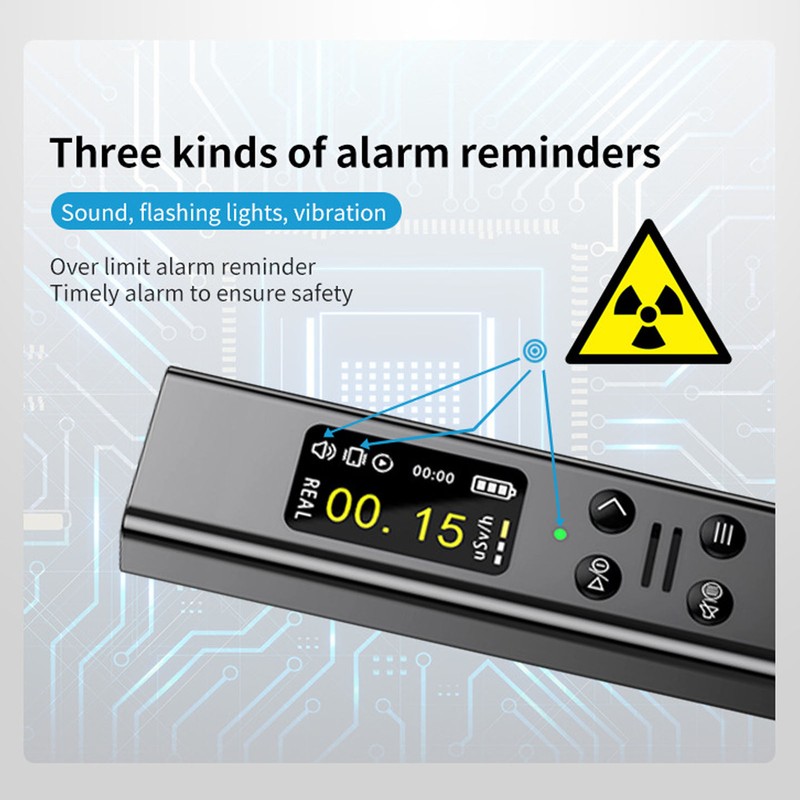 Nuclear Radiation Detector β γ X Ray GM Geiger Counter