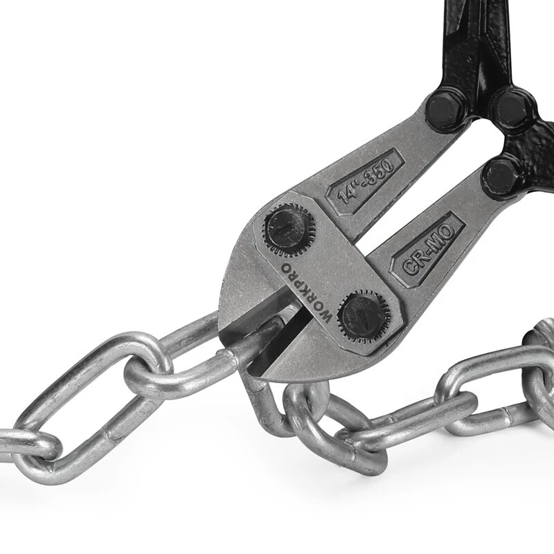 WORKPRO 14" Bolt Cutter Chrome Molybdenum Steel Blade Pliers Tri-Material