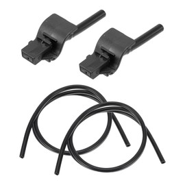 A ABSOPRO Windshield Washer Nozzle Kit for Ford for Ranger 2015 Windshield Spray Nozzles Wiper Spray Washer Jet No.1902209 2 Pcs 1 Meter Fluid Hose