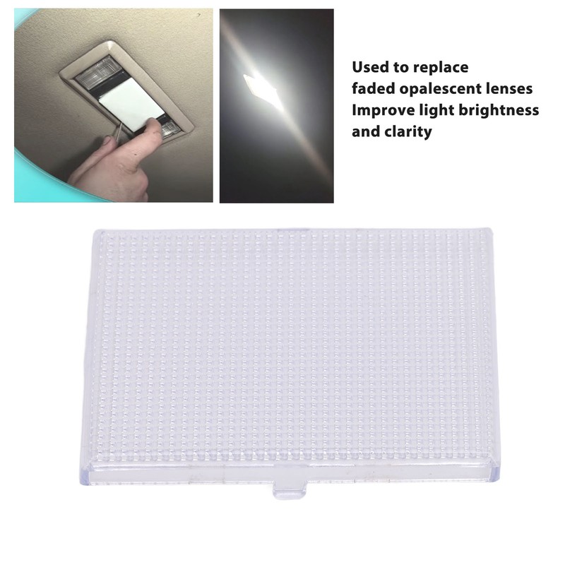 Dome Light Lens Snap On Transparent Plastic Roof Dome Light