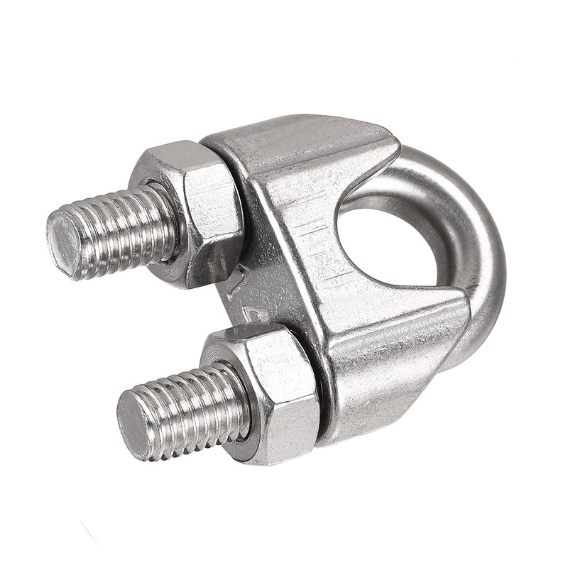 sourcing map Wire Rope Clip Clamp M16 304 Stainless Steel