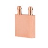 Greensen Wasserk1hlung Kupferblock W?rmehalbleiterk1hlung 40 X 40 X 10 Mm