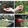 Hummingbird Feeder, Handheld or Window Mounted, Red and Yellow