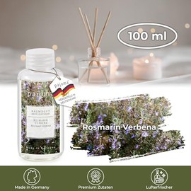 pajoma pajoma? Raumduft Nachfllflasche 100 ml, Rosmarin | Nachfller fr Lufterfrischer | intensiver und hochwertiger Duft in Premium Qualit?t