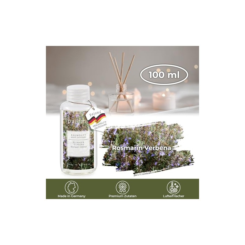 pajoma pajoma? Raumduft Nachfllflasche 100 ml, Rosmarin | Nachfller fr